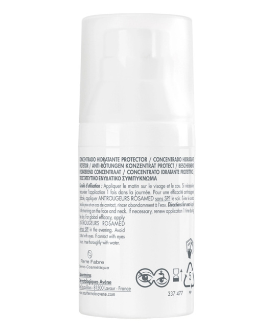 AVENE Защитный увлаж концентрат для кожи, склонной к покраснениям SPF 50+ ANTIROUGEURS ROSAMED, 30мл (2)