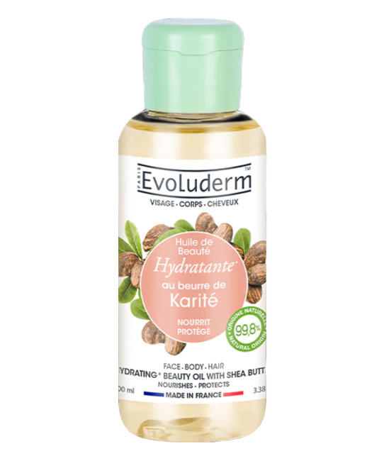 Evoluderm Увлажняющее косметическое масло ши, 100мл