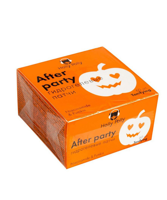 Holly Polly Гидрогелевые патчи для глаз с ниацинамидом и экстрактом тыквы, 60шт (1)