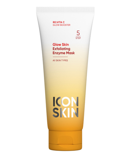 Icon skin Энзимная очищающая маска-гоммаж Glow skin, 75мл