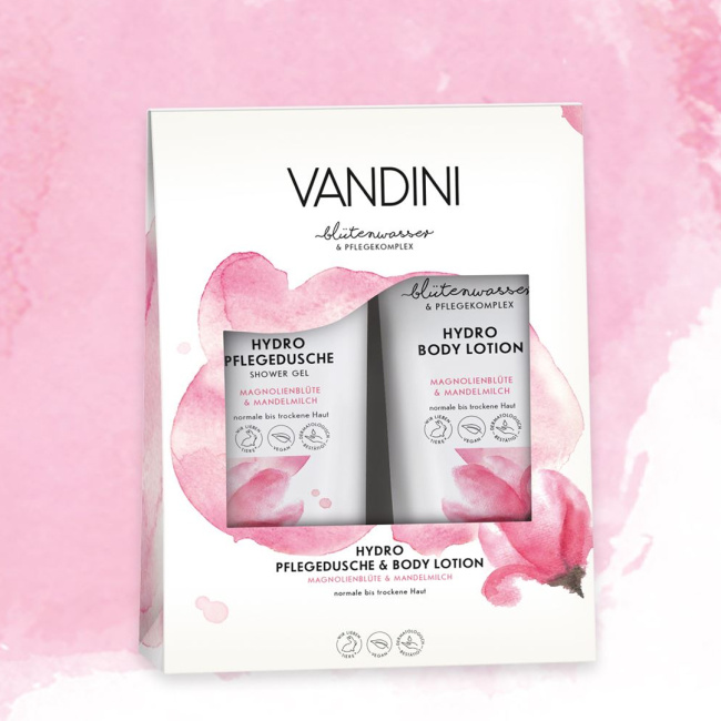Vandini Набор для ухода за телом HYDRO Duo