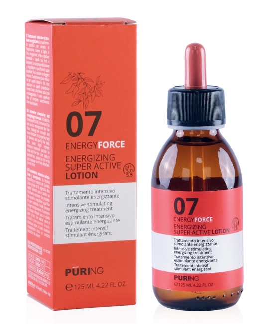 PURING Лосьон суперактивный против выпадения волос PR 07 ENERGYFORCE, 125мл