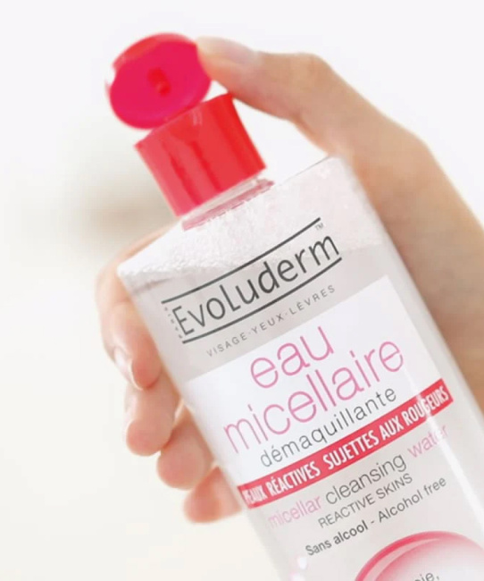 Evoluderm Мицеллярная вода для сверхчувствительной кожи, 500мл (1)