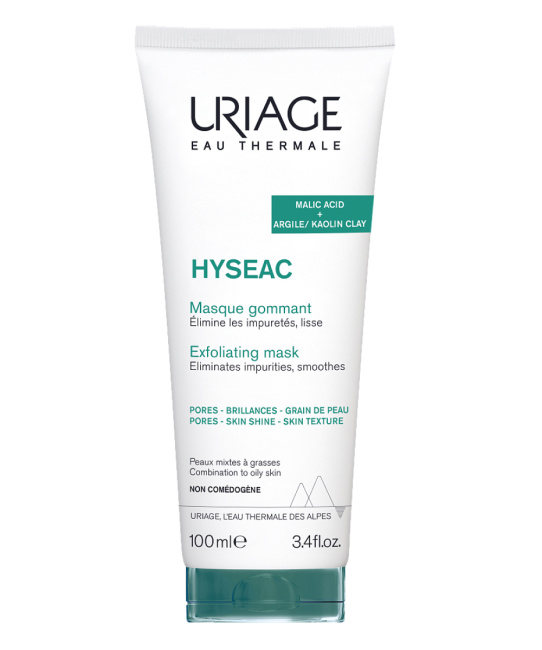 Uriage Отшелушивающая маска для лица, 100мл