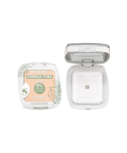 Deborah Milano Пудра для лица матирующая FORMULA PURA MATIFYING COMPACT POWDER, тон 02, 9