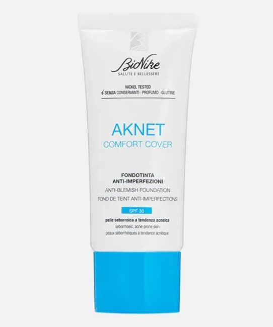 BioNike Тональная основа, маскирующая несовершенства кожи AKNET Comfort Cover 103 beige, 30мл