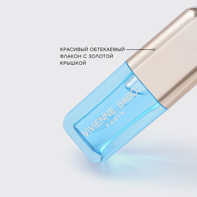 Vivienne Sabo Масло для губ тон 05  полупрозрачный синий, 3.5мл (4)