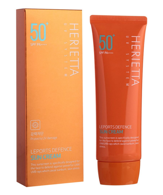 WELCOS Солнцезащитный крем Herietta Leports Defence Sun Cream, 70мл (1)