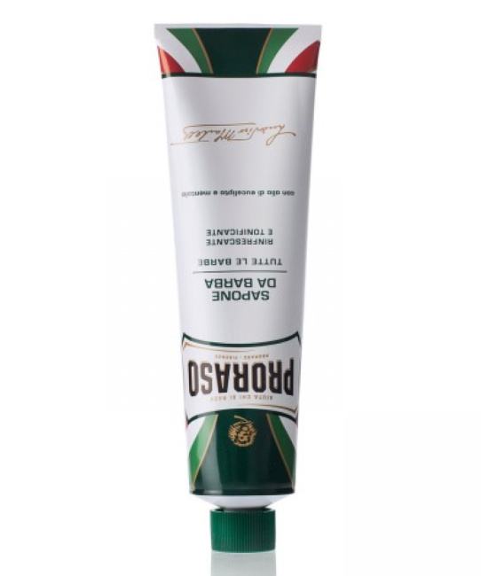 PRORASO Крем для бритья освежающий с маслом эвкалипта и ментолом, 150 (1)