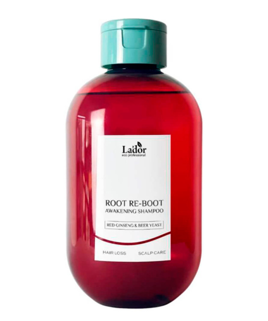 Lador Шампунь для роста волос ROOT RE-BOOT AWAKENING SHAMPOO (RED GINSENG & BEER YEAST), 300мл
