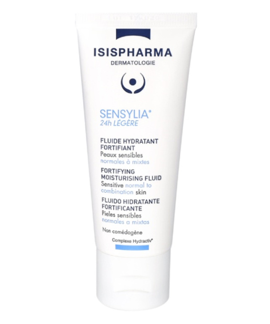 ISISPHARMA Крем-флюид увлажняющий, тонизирующий для чувствительной нормальной и комбинированной кожи, 40мл