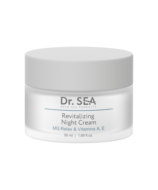 Dr.Sea Восстанавливающий ночной крем с комплексом MG RELAX  и витаминами A, E, 50мл