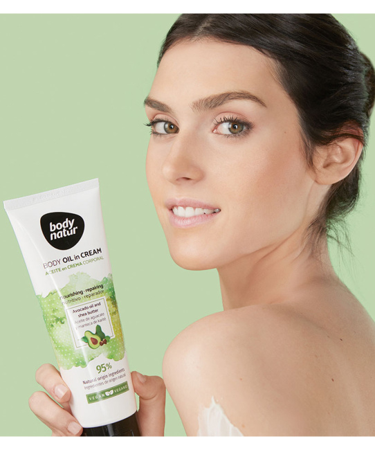 Body Natur Крем-масло для тела с маслами авокадо и макадамии, 250мл (6)
