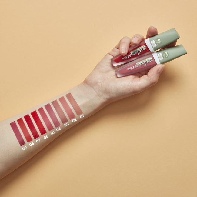 Deborah Milano Помада матовая жидкая FORMULA PURA ROSSETTO LIQUIDO MAT тон 07, 4.5мл (2)
