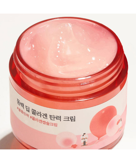 Round Lab Укрепляющий крем для лица ROUND LAB CAMELLIA DEEP COLLAGEN FIRMING CREAM, 50мл (3)