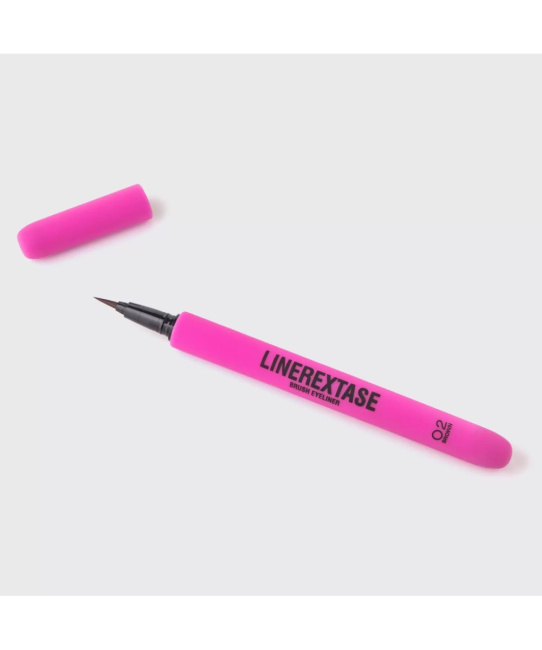Vivienne Sabo Подводка для глаз с кисточкой / Eyeliner pen / eye-liner ‘’Linerextase” тон 02: коричневый, 5мл (7)