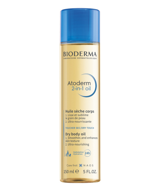 Bioderma Масло сухое для тела 2 в 1 Atoderm, 150мл