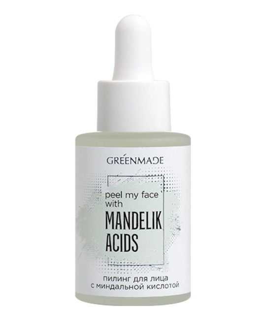 Greenmade Пилинг для лица с миндальной кислотой Peel my face with Mandelic Acids, 30мл