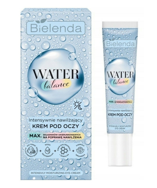 Bielenda Крем вокруг глаз интенсивно увлажняющий WATER BALANCE, 15мл (2)