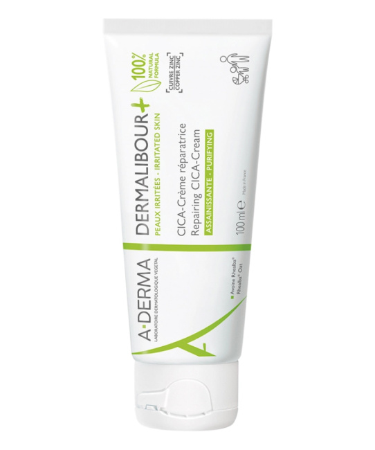 A-DERMA Крем восстанавливающий Dermalibour+ Cica, 100мл