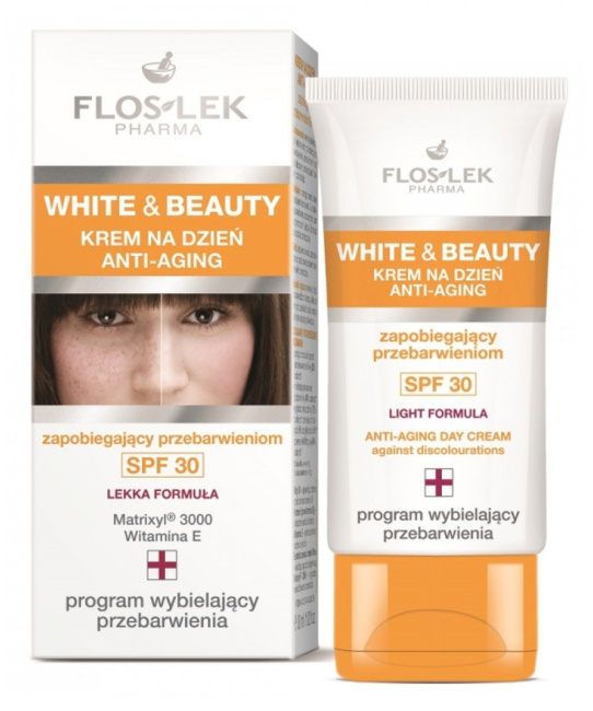 Floslek Крем дневной антивозрастной для защиты от изменения тона кожи SPF 30, 30мл (1)