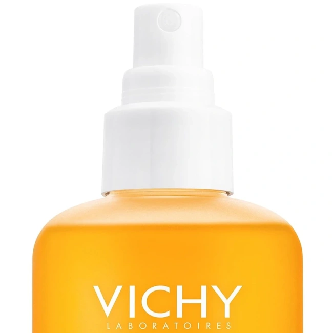 VICHY Солнцезащитный двухфазный спрей- активатор загара SPF 50, 200мл (1)