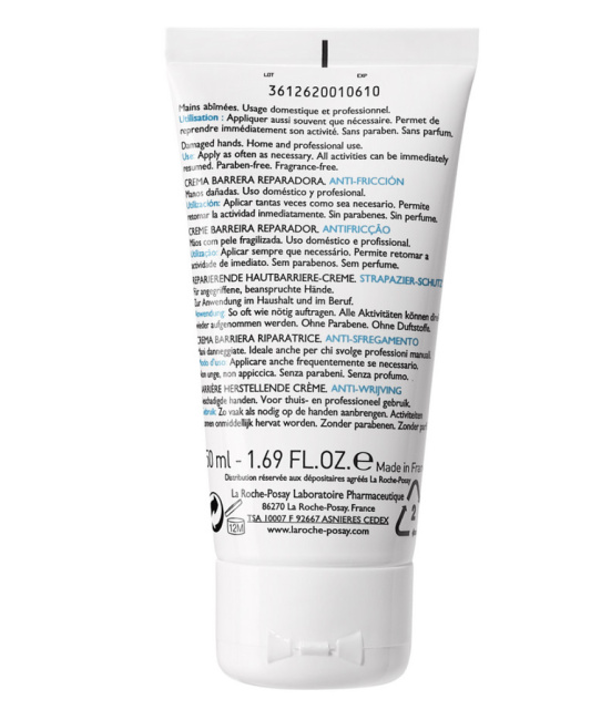La Roche-Posay Крем-барьер для рук восстанавливающий, 50мл (4)