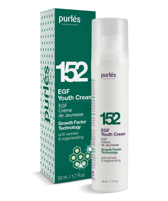 Purles EGF Омолаживающий крем для лица 152, 50мл