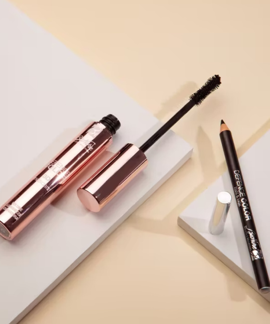 BioNike Набор (Тушь для ресниц DEFENCE COLOR 3D MASCARA , тон 01, noir 11 мл + Карандаш для век DEFENCE COLOR KOHL&KAJAL eye pencil, тон 101), 11мл (1)