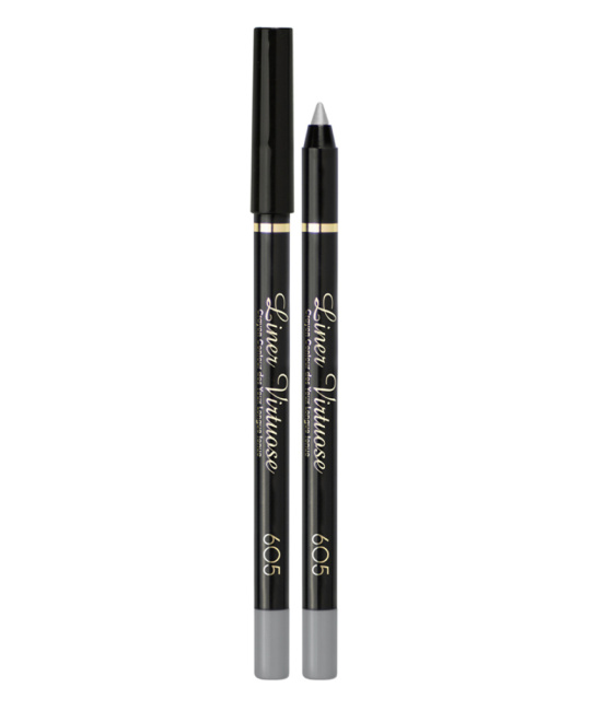 Vivienne Sabo Карандаш для глаз устойчивый гелевый Liner Virtuose тон 605 серебристый, 1.5г