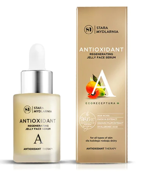 Stara Mydlarnia Сыворотка-желе для лица ER ANTIOXIDANT, 30мл