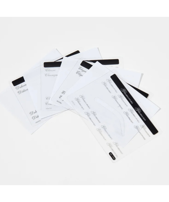 Ardell Brow Perfection Stencils Трафареты для бровей (2)