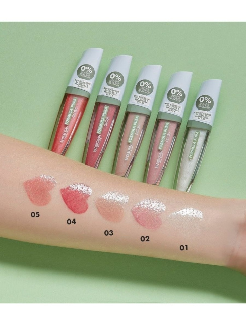 Deborah Milano Блеск для губ FORMULA PURA GLOSS BIO 05 персиковый (3)