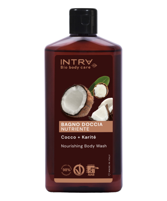 INTRA Гель для душа Кокос и Карите, 400мл