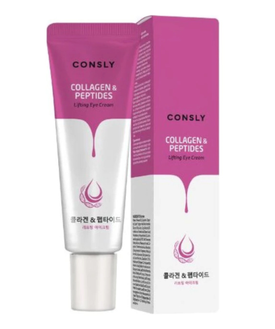 Consly Лифтинг-крем для век с пептидами и коллагеном, 25мл (1)