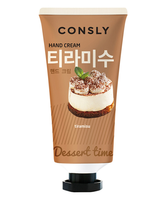 Consly Крем для рук с ароматом тирамису, 100мл