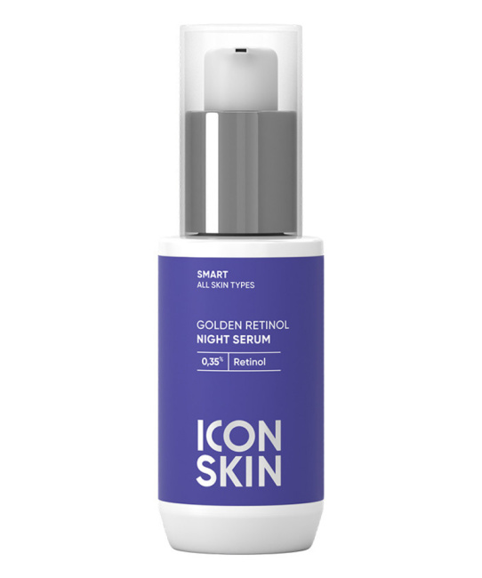 Icon skin Ночная сыворотка на основе 0,35% ретинола GOLDEN RETINOL, 30мл