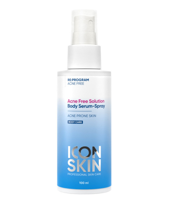 Icon skin Сыворотка-спрей Acne Free Solution, 100мл
