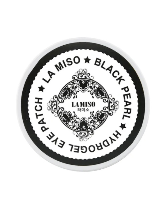 LA MISO Гидрогелевая маска (патчи) для кожи вокруг глаз с черным жемчугом, 60шт