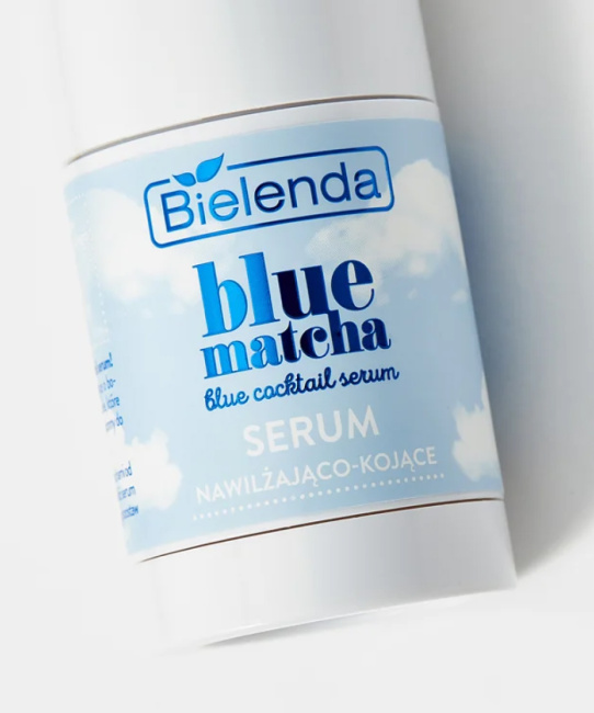 Bielenda Сыворотка увлажняющая и успокаивающая BLUE MATCHA, 30мл (1)