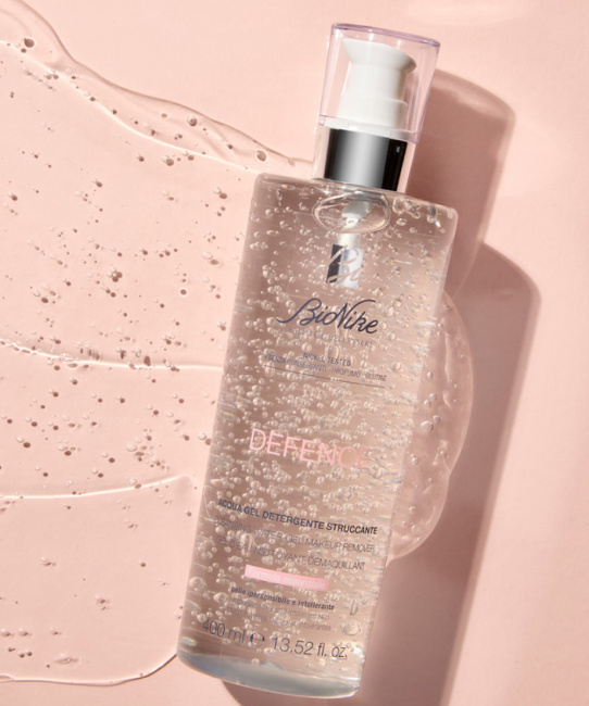 BioNike Очищающий гель DEFENCE makeup remover cleansing water-gel, 400мл (3)