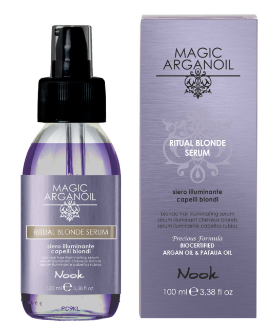NOOK Nook Сыворотка для светлых волос Магия Арганы Nook MAGIC ARGANOIL BLONDE STORY SERUM blonde hair, 100 мл, 100мл (1)