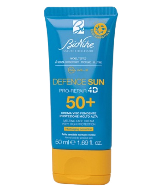BioNike Крем для лица солнцезащитный SPF 50+, 50мл