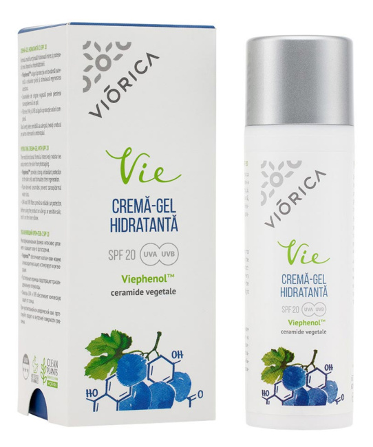 Viorica Крем-гель для лица VIE SPF20 Увлажняющий, 50мл (1)