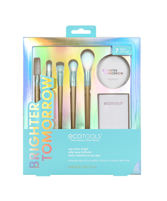 EcoTools Набор для макияжа глаз Eye Shine Bright, 7шт (1)