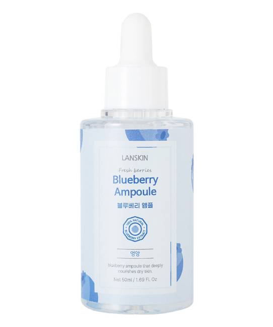 Lanskin  Питательная ампульная сыворотка с голубикой, 50мл