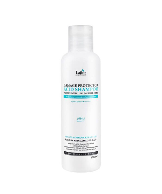 Lador Шампунь для волос с аргановым маслом LA'DOR DAMAGE PROTECTOR ACID SHAMPOO, 150мл