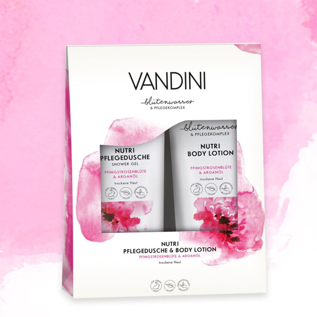 Vandini Набор для ухода за телом NUTRI Duo