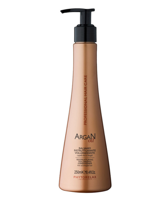 Phytorelax Кондиционер для волос укрепляющий и экстра объем ARGAN, 250мл