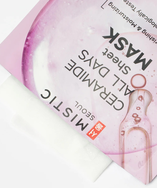 MISTIC CERAMIDE ALL DAYS Sheet mask Тканевая маска для лица с керамидами, 24мл (2)